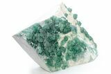 Green Fluorescent Cubic Fluorite Crystals - Madagascar #221159-3